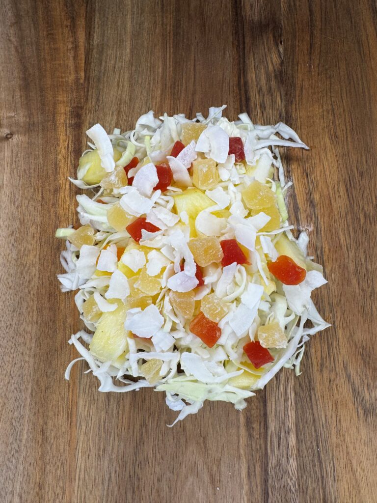 112. Spidskålssalat m